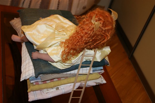 Три осенние принцессы. Коллекционные куклы (фото 10)