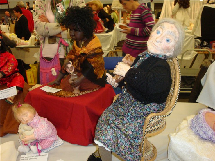 Международная выставка кукол в Ahoy Rotterdam (Нидерланды) 28-29 октября 2011 г. Часть третья
