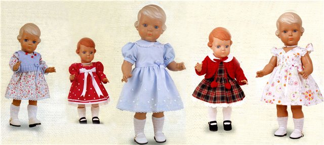 Реплики старинных кукол SCHILDKROET (фото 4)