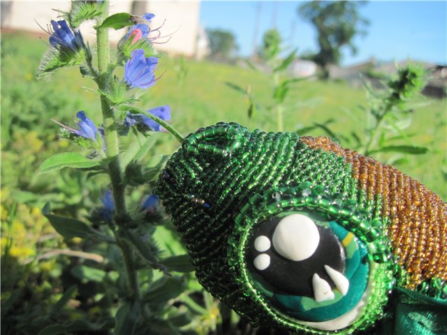 Дракоша — Текстильные игрушки и примитивы: кофейные (фото 4)