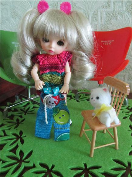 Сказка о новом комбинезончике или как Мэгги примеряла косы (фото 7)