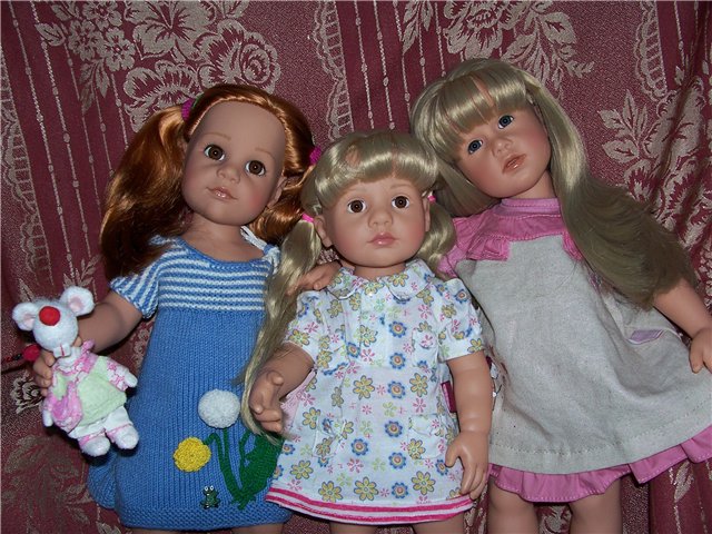 Весточка желанная - куколка Gotz