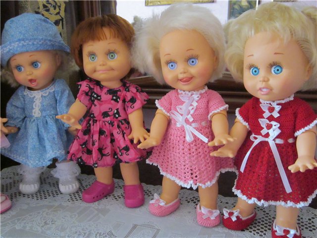 Мои очаровательные малышки бэби фейсики. Galoob Baby Face doll (фото 3)