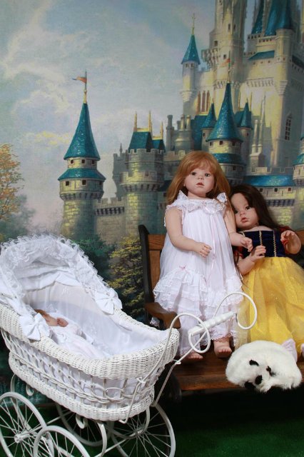 Мои куклы реборн в декорациях