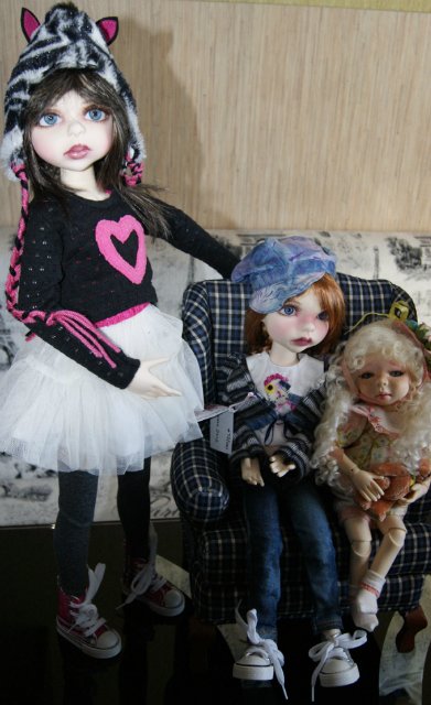 Наша дружная LASHERсемейка -LILLIE,-ERIKA, IVY, VIOLET, FIONA, OOAK Lillie (фото 6)