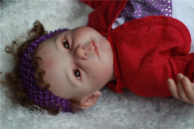 Моя блондинка, Коко-Кристинка. Кукла реборн Эмилии Аредаковой