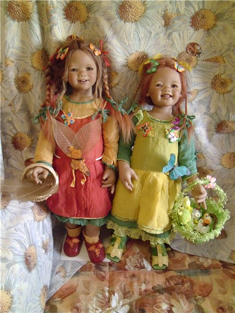 Осень - рыжая подружка... Tivi от Annette Himstedt 2008, Seasons Kinder