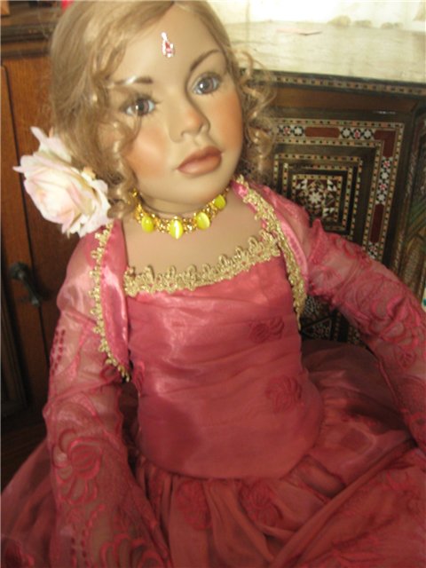 Моя индийская Принцесса приехала! Фарфоровые куклы от Томас Бейкер (фото 2)