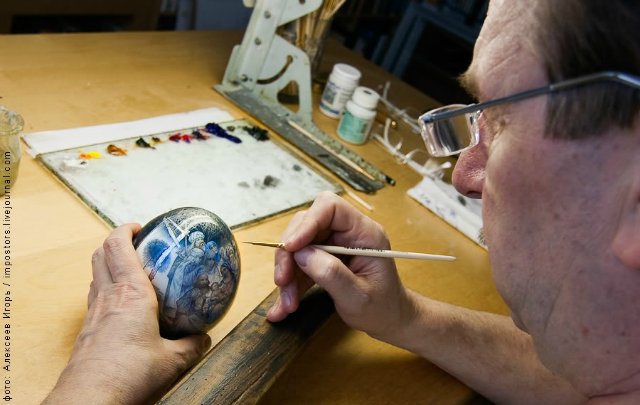 Усмотри тропинку в сказку или Здесь русский дух, здесь Русью пахнет. Федоскинская лаковая миниатюра