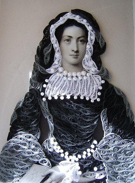 Квиллинг. Невероятные женские образы Евгении Евсеевой (фото 10)