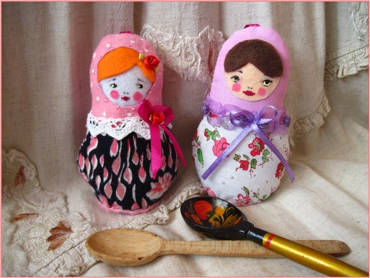 Авторские куклы Матрёшки — Куклы и игрушки Тильда (Tilda): фото (фото 4)