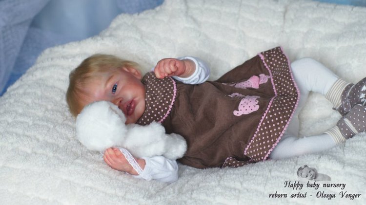Моя маленькая Бэль. Кукла реборн Олеси Венгер