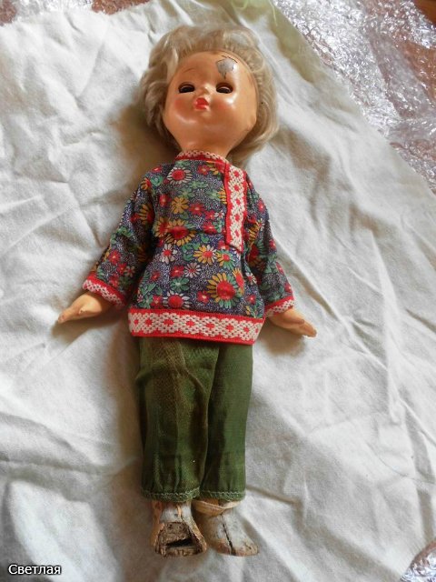 Реставрация антикварного Иванушки Ивановской ФИ, или Алёнушка дождалась своего Иванушку (фото 4)