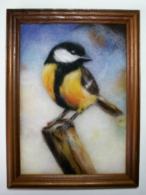 Картины из шерсти. Подборка