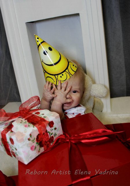 Первый праздник малыша. Куклы реборн Елены Ядриной