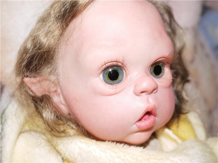 И последняя эльфиечка Марточка из молдика Офелия, кукла реборн Натальи Фединой, Baby-Zest