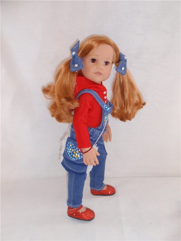 Джинсовая мода для Готц — Одежда и обувь для кукол своими руками: фото