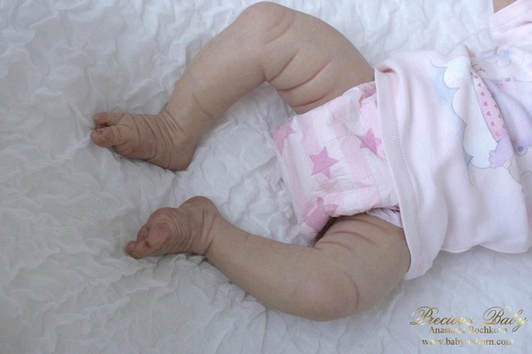 Моя маленькая пуговка! Кукла реборн Анастасии Бочковой