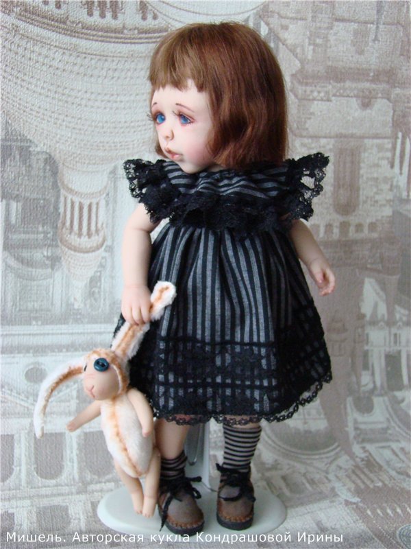 Эх, была - не была! Мишель. Авторская кукла Кондрашовой Ирины (фото 3)