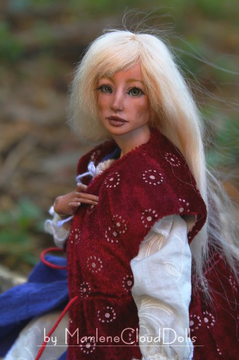 Авторская кукла, Рапунцель (фото 5)