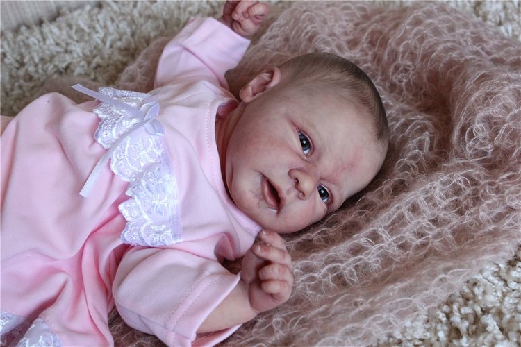 Манюня.Первая фотосессия. Кукла реборн Светланы Преображенской (фото 7)