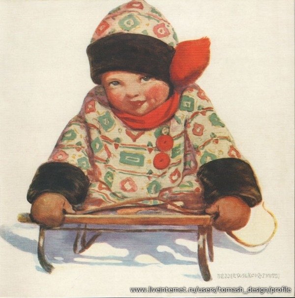 Удивительные иллюстрации Джесси Уилкокс Смит/Jessie Willcox Smith (1863-1935)