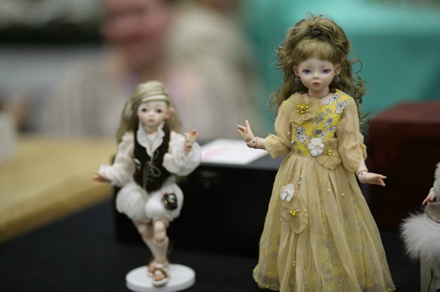 Лучше поздно, чем никогда! ХI Международный салон кукол. 1 октября 2015г