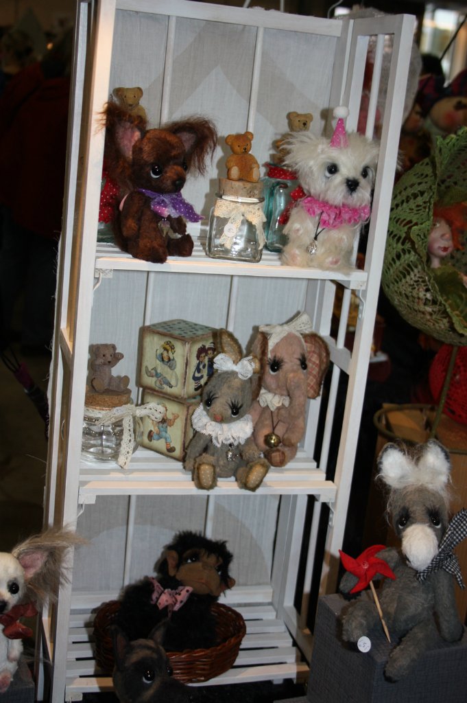 Выставка кукол, мишек тедди, кукольных домиков и миниатюры в Нидерландах. Продолжение