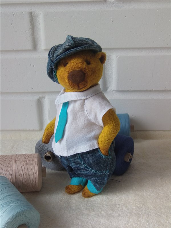 Мишка тедди Боно — Авторские мишки Тедди и друзья: фото (фото 5)