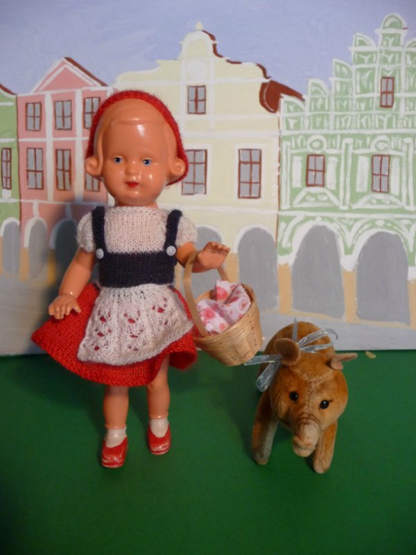Сказка о Красной Шапочке — Винтажные куклы ГДР (Немки): Бигги