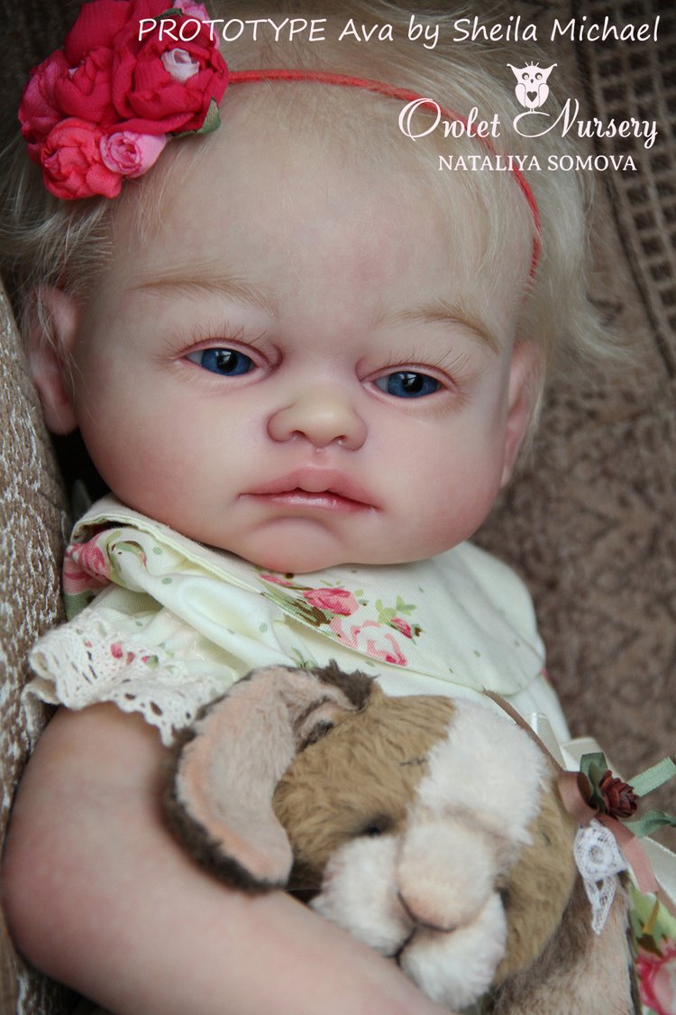 Сильвия - мой прототип Ava от скульптора Sheila Michael. Кукла реборн Наталии Сомовой (фото 3)