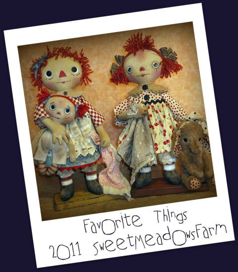 Sweet Meadows Farm - текстильные куклы