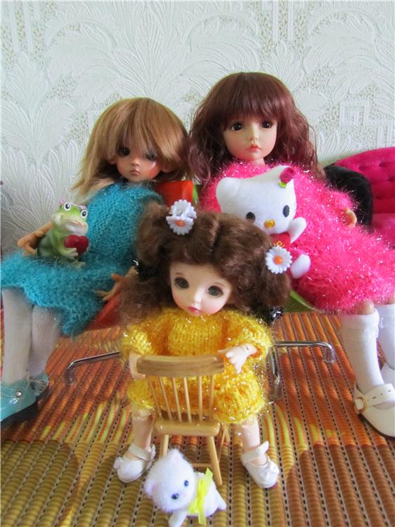 Пушистая семейка | Бэйбики Пушистая семейка — Одежда и обувь для кукол BJD (БЖД): 1/3