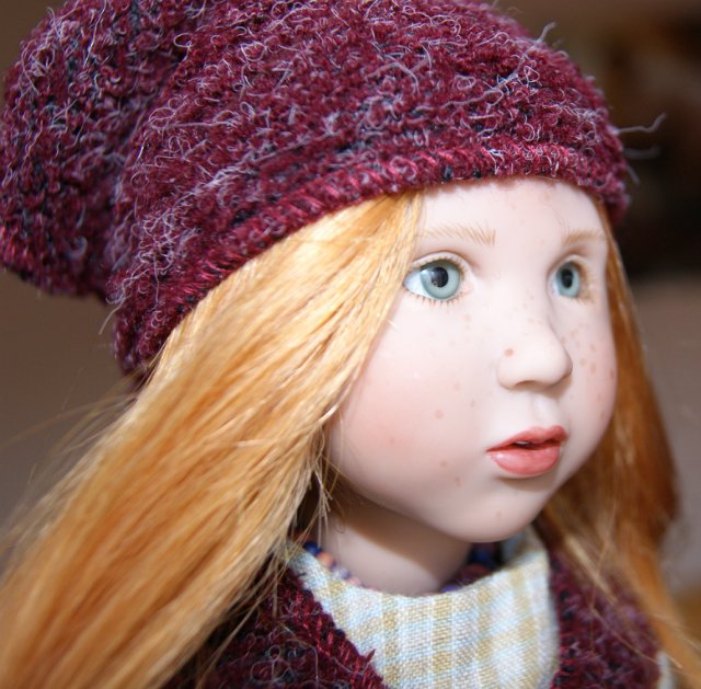 Коллекционная кукла Amelie - мое рыжее облачко (фото 3)