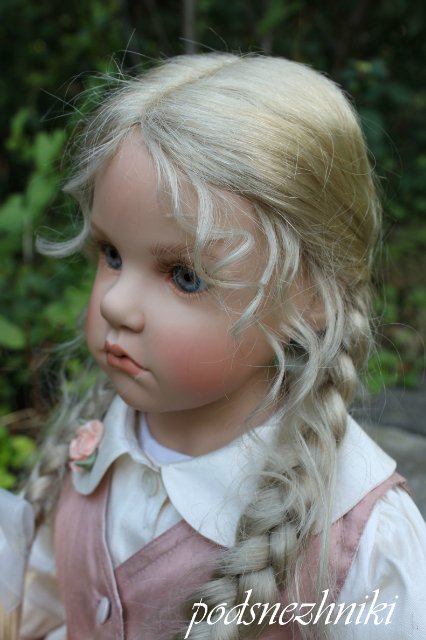 Летние девочки - редкие белокурые красавицы от Хильдегард Гюнцель для Walterhäuser Puppenmanufaktur