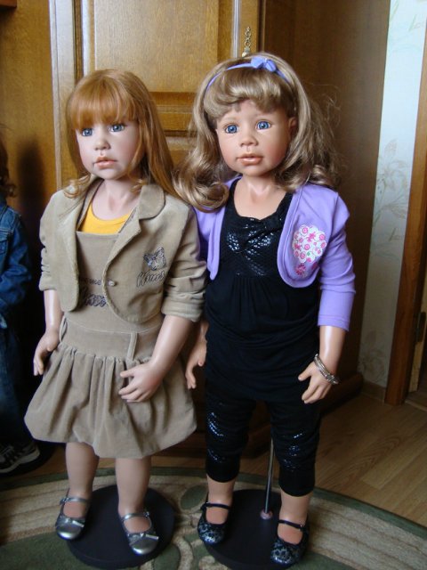 Наше, теперь уже, летнее разноцветье. Коллекция кукол