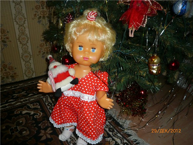 С наступающим Новым годом! Моя коллекция кукол 2012