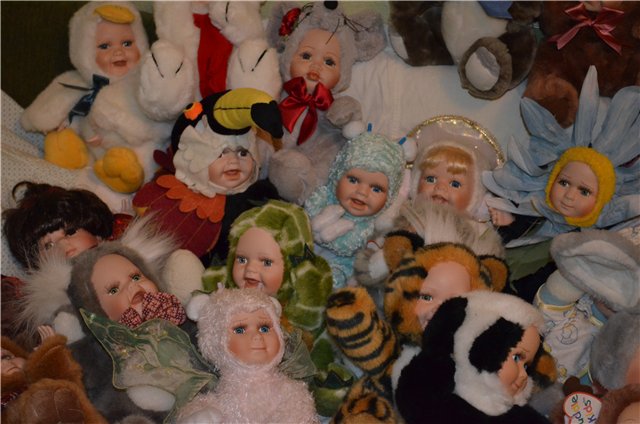 Такие смешные... Кто они? Плюшевые кукло-звери CUDDLE KIDS