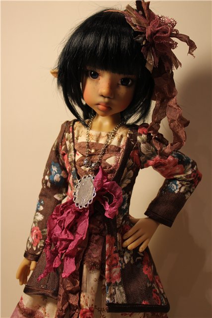 Девушка 60 х или "Винтажная роза" (фото 4)