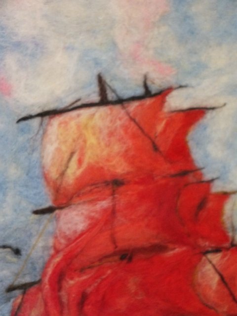 АРТ Красноярск 23-27 октября 2014. Теплые Картины из шерсти