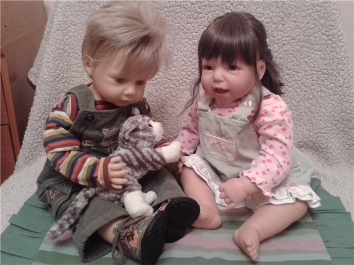 Малышка Ника и Макс - как мы играем. (Lee Middleton, Brigitte Paetsch)