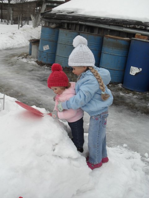 Зимние каникулы.Annecke, Ethan, Trixi от Monika Levenig и Millie от Monika Peter-Leicht