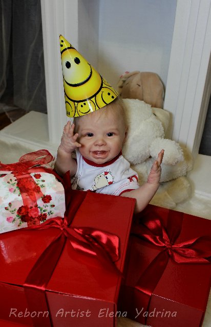 Первый праздник малыша. Куклы реборн Елены Ядриной