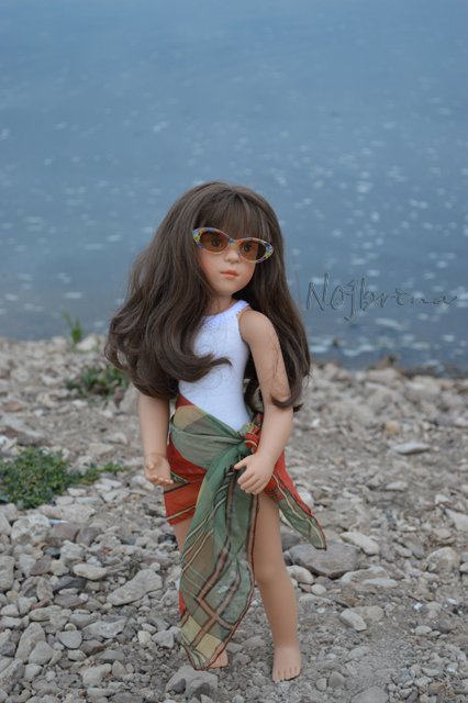 Француженка в провинции. Куклы Sylvia Natterer finouche от Petitcollin и minouche от Kathe Kruse