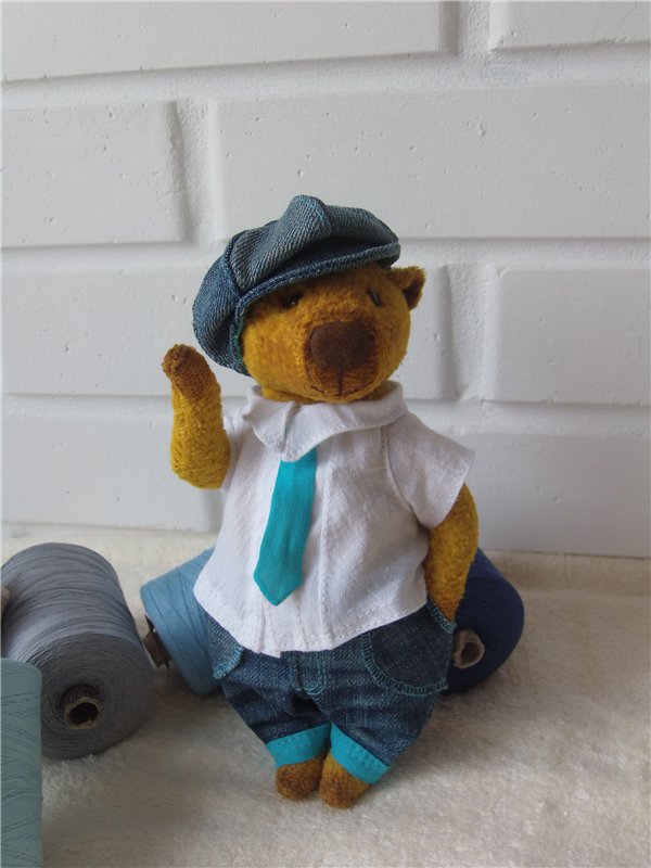 Мишка тедди Боно — Авторские мишки Тедди и друзья: фото (фото 2)