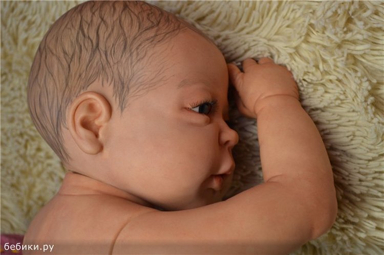 Кукла реборн Cameron модифицированный, силикон-винил (фото 3)