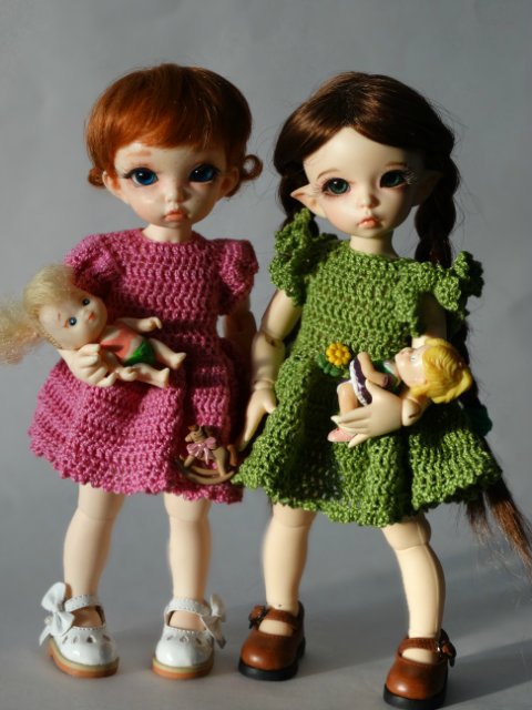 Новогодние подарочки куклам (фото 4)