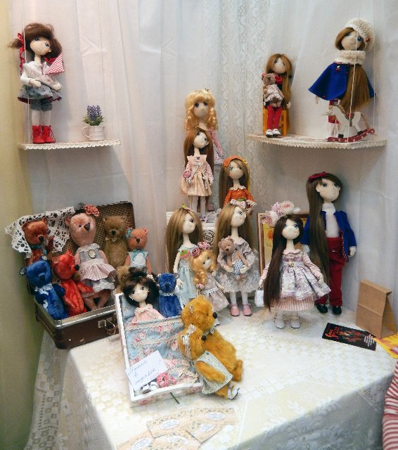 Х Московская международная выставка. МишкаГрад 2016. Вторая часть фотографий