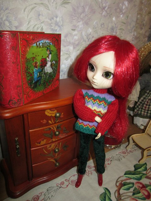 Внимание, кукла Пуллип Грелль, дубль два. А у вас бывают ревнивые куклы (фото 10)