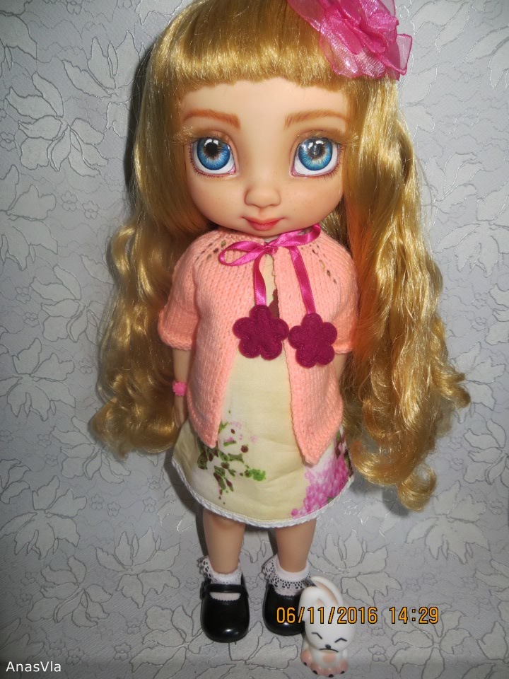 Мила - ООАК куколки Disney Animators (фото 4)